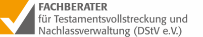 Logo: Fachberater für Testamentsvollstreckung und Nachlassverwaltung (DStV e.V.)