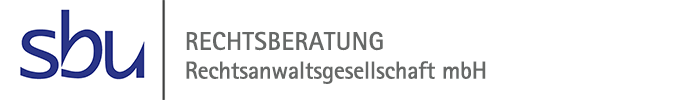 Logo: sbu | Rechtsberatung
Rechtsanwaltsgesellschaft mbH